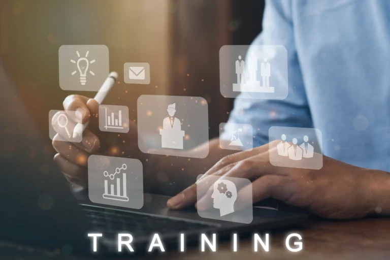 businessman-using-computer-training-banner-web-icon-business-seminar-coach-teaching-learn-evaluation-knowledge-doing-experience-skill-minimal-vector-infographicxa_converted